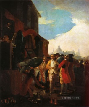 マドリッド・フランシスコ・デ・ゴヤの見本市 Oil Paintings